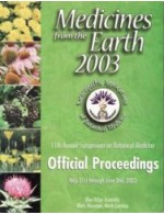 2003 Medicines from the Earth