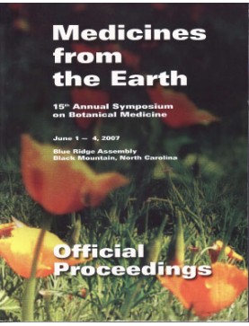 2007 Medicines from the Earth